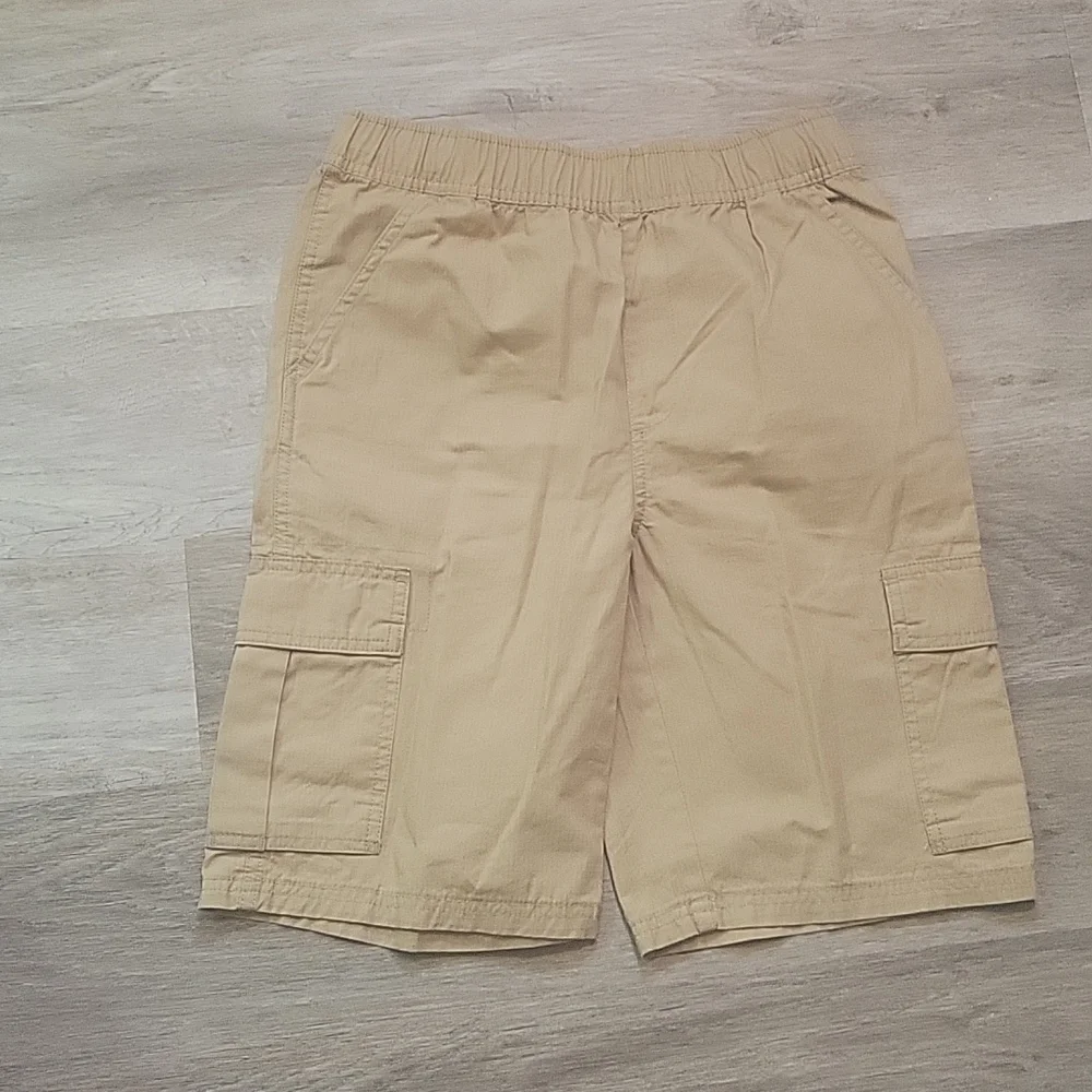 Childrens place elastic waist cargo shorts 14